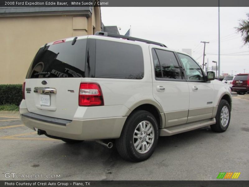 White Suede / Camel 2008 Ford Expedition Eddie Bauer