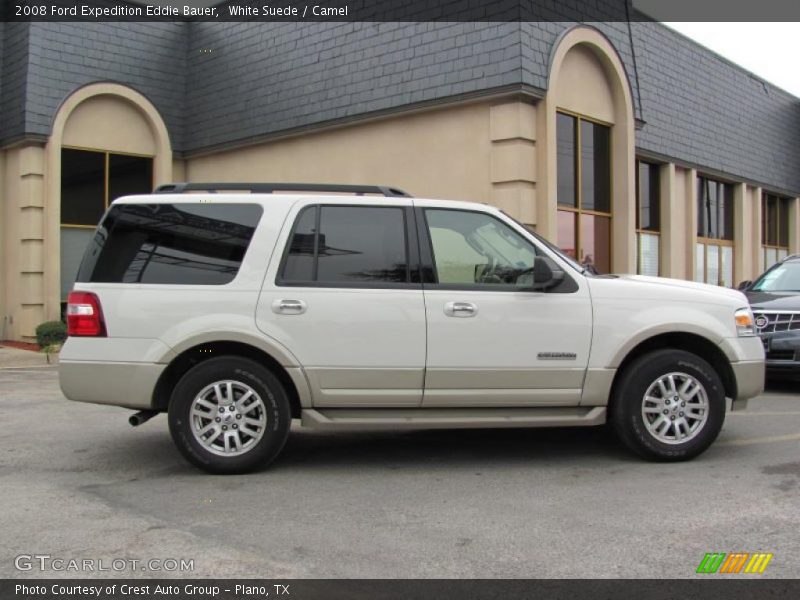 White Suede / Camel 2008 Ford Expedition Eddie Bauer
