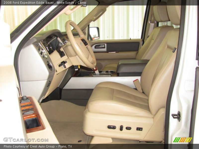 White Suede / Camel 2008 Ford Expedition Eddie Bauer