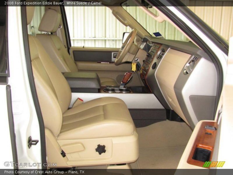 White Suede / Camel 2008 Ford Expedition Eddie Bauer