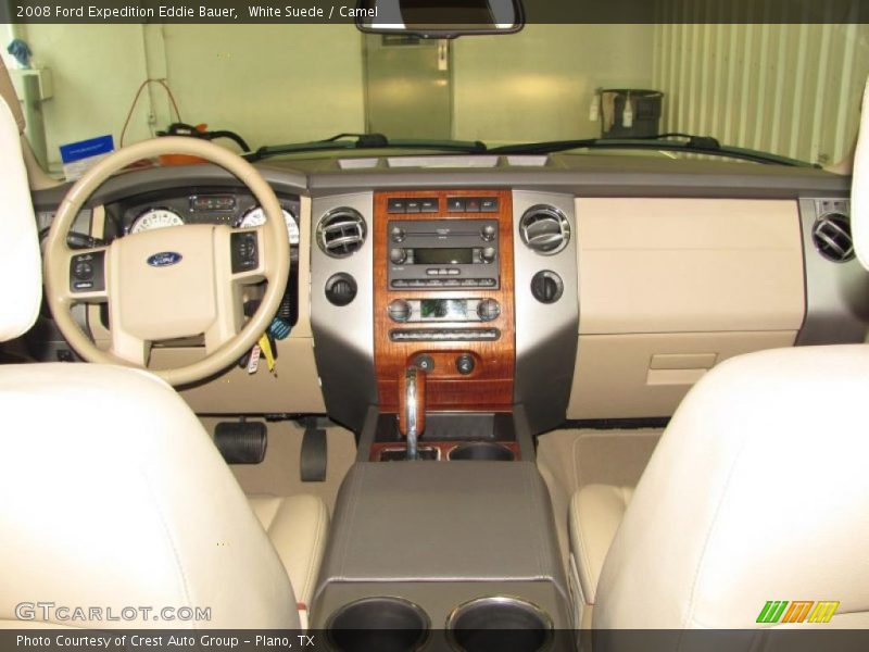 White Suede / Camel 2008 Ford Expedition Eddie Bauer