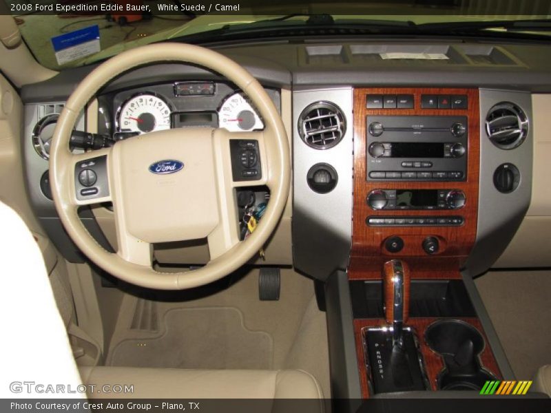 White Suede / Camel 2008 Ford Expedition Eddie Bauer