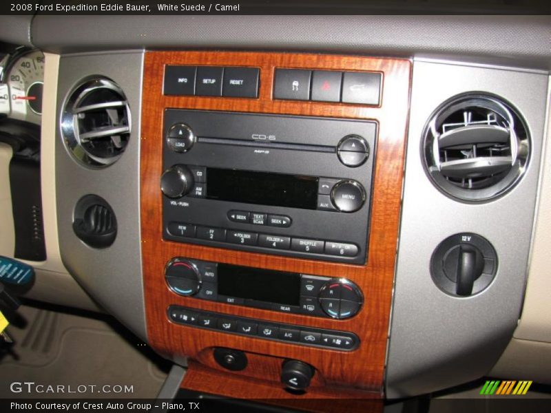 White Suede / Camel 2008 Ford Expedition Eddie Bauer