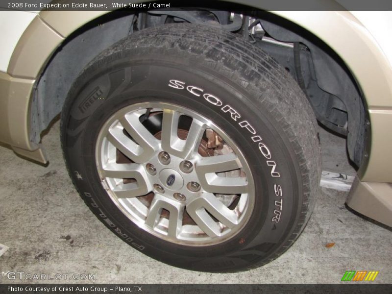 White Suede / Camel 2008 Ford Expedition Eddie Bauer