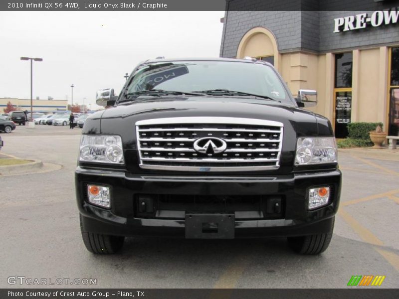 Liquid Onyx Black / Graphite 2010 Infiniti QX 56 4WD