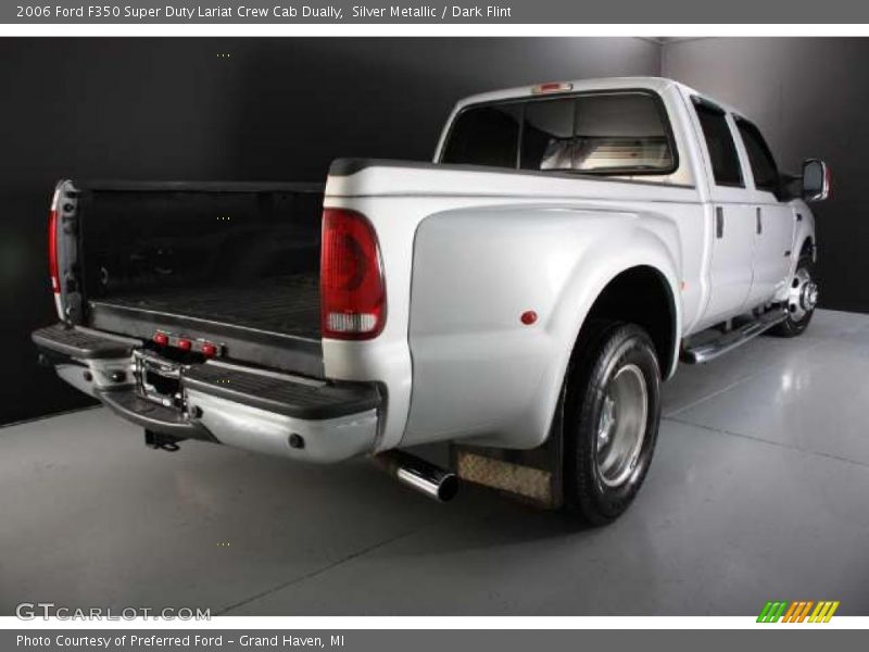 Silver Metallic / Dark Flint 2006 Ford F350 Super Duty Lariat Crew Cab Dually