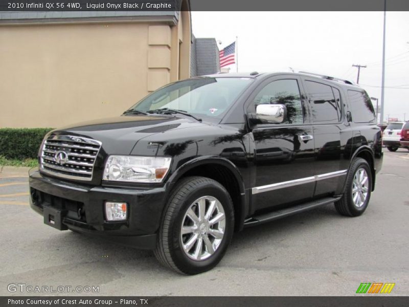 Front 3/4 View of 2010 QX 56 4WD