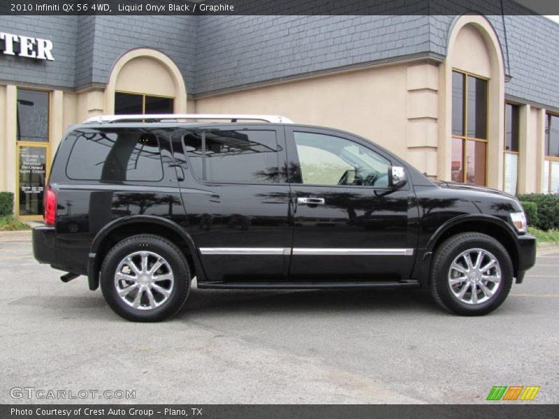 Liquid Onyx Black / Graphite 2010 Infiniti QX 56 4WD