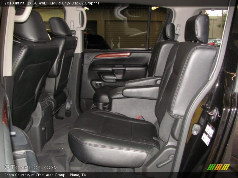  2010 QX 56 4WD Graphite Interior