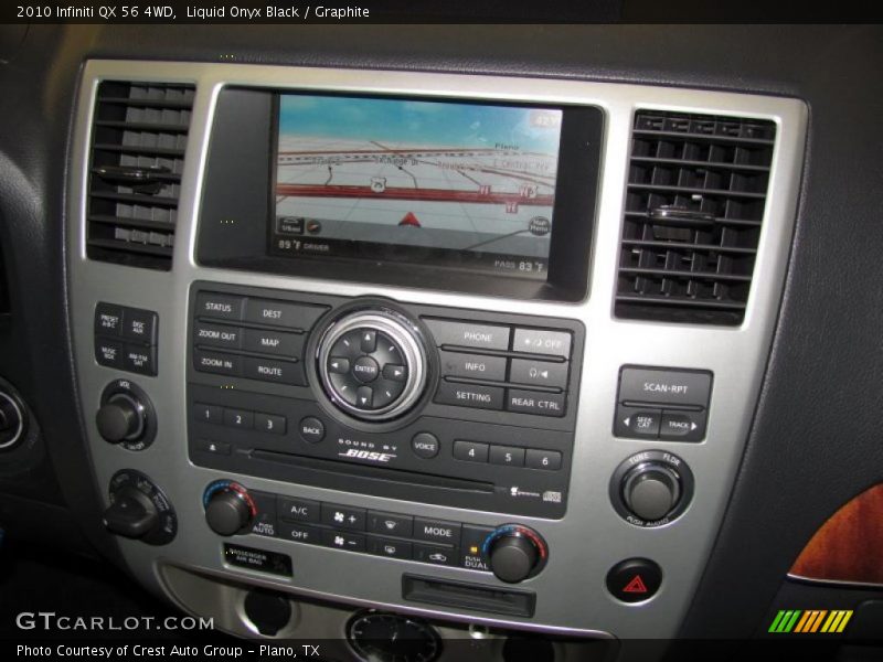 Navigation of 2010 QX 56 4WD