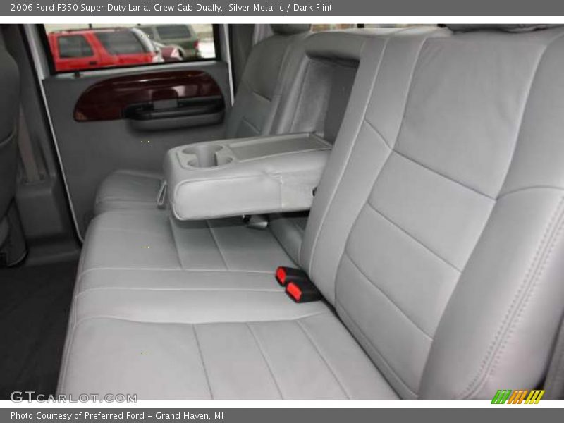 Silver Metallic / Dark Flint 2006 Ford F350 Super Duty Lariat Crew Cab Dually