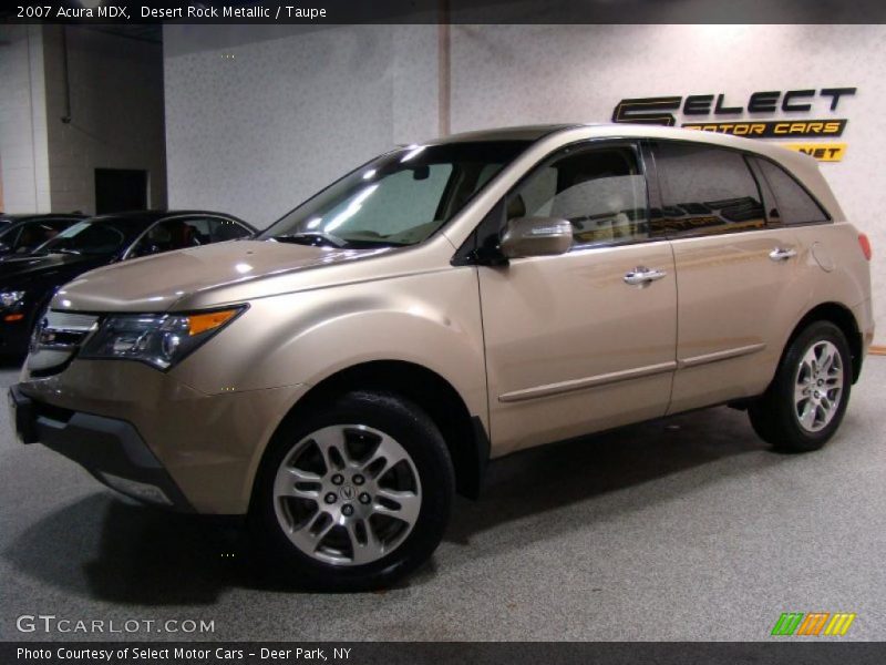 Desert Rock Metallic / Taupe 2007 Acura MDX
