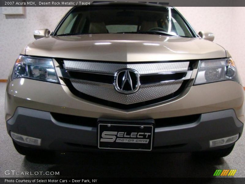 Desert Rock Metallic / Taupe 2007 Acura MDX