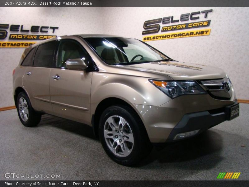 Desert Rock Metallic / Taupe 2007 Acura MDX