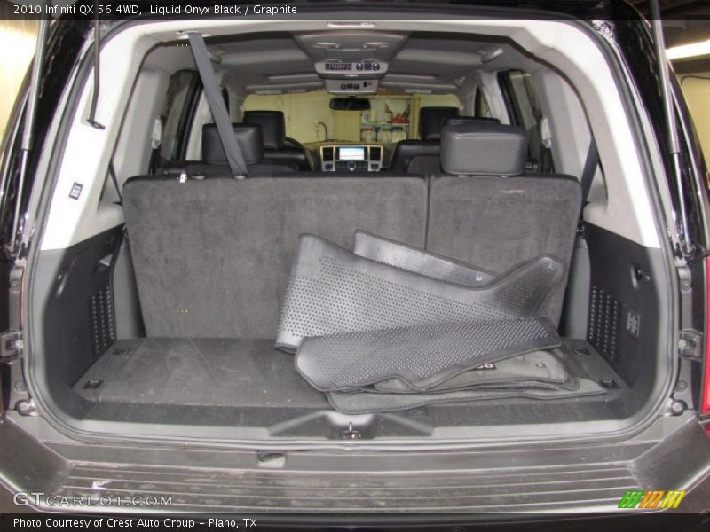  2010 QX 56 4WD Trunk
