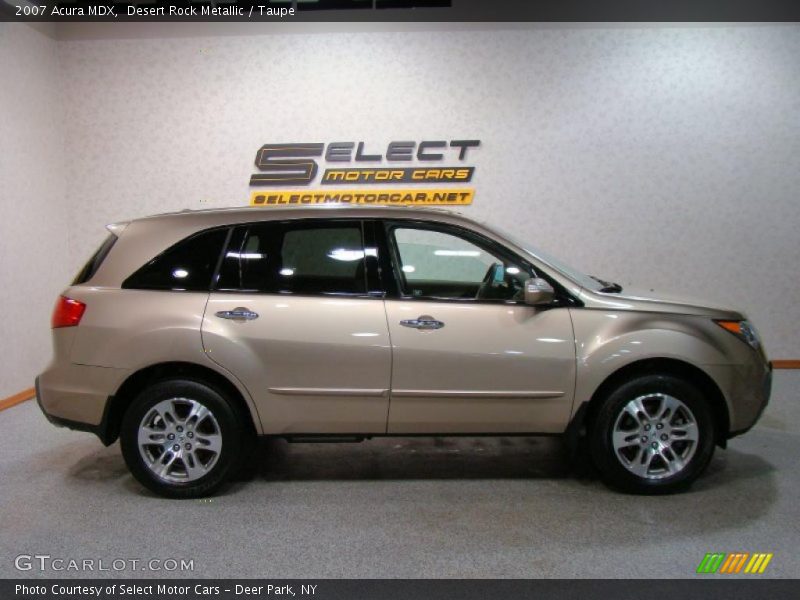 Desert Rock Metallic / Taupe 2007 Acura MDX