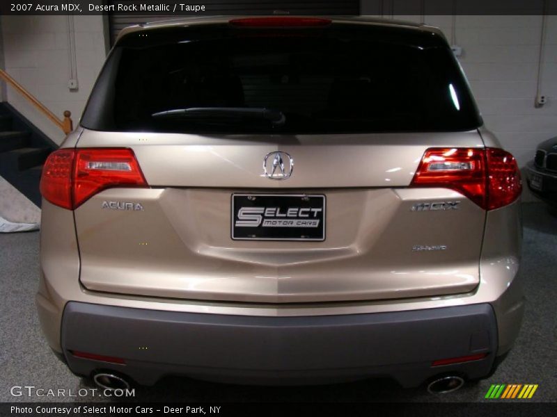 Desert Rock Metallic / Taupe 2007 Acura MDX