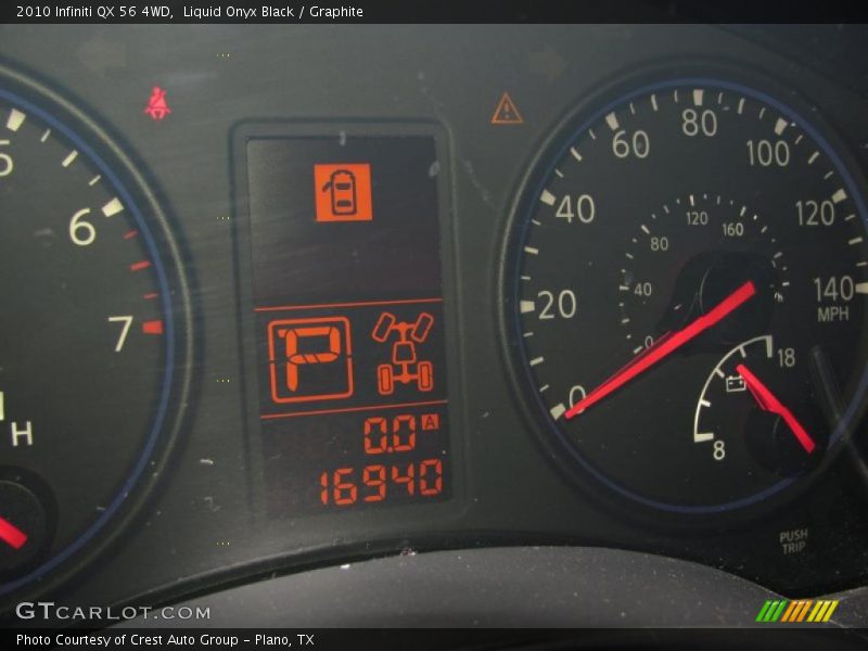 Liquid Onyx Black / Graphite 2010 Infiniti QX 56 4WD