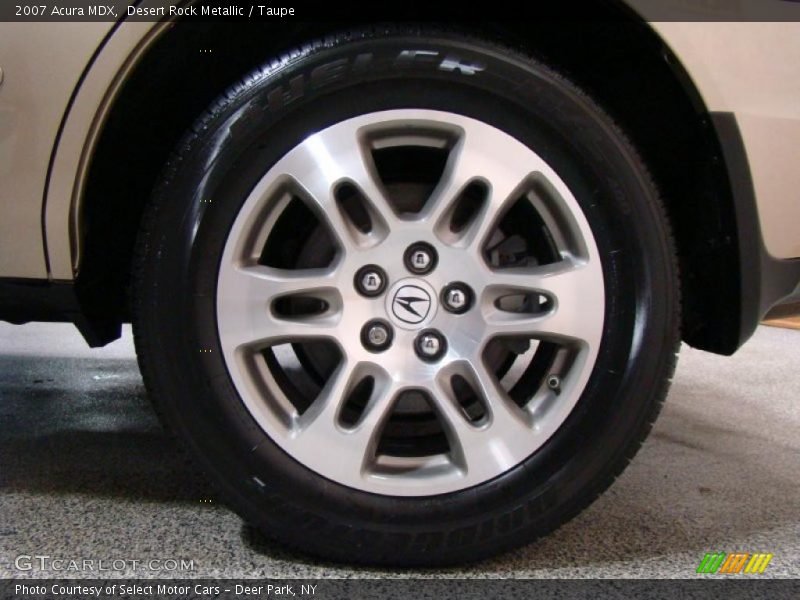 Desert Rock Metallic / Taupe 2007 Acura MDX