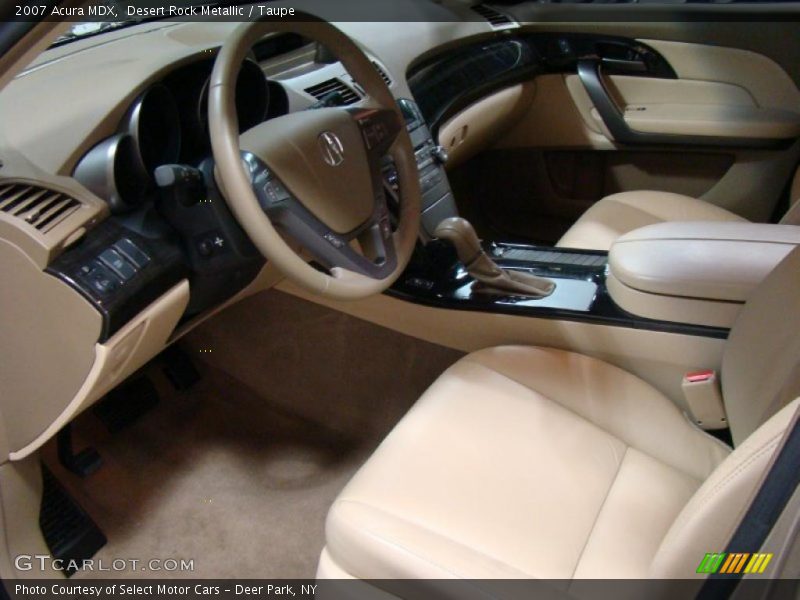 Desert Rock Metallic / Taupe 2007 Acura MDX