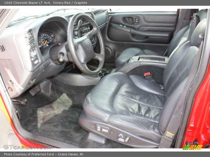 Victory Red / Graphite 1999 Chevrolet Blazer LT 4x4