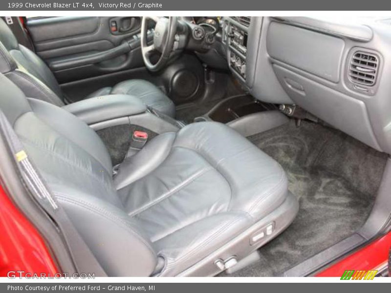 Victory Red / Graphite 1999 Chevrolet Blazer LT 4x4