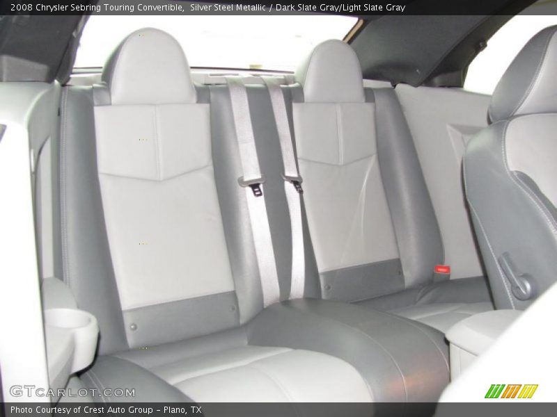 Silver Steel Metallic / Dark Slate Gray/Light Slate Gray 2008 Chrysler Sebring Touring Convertible