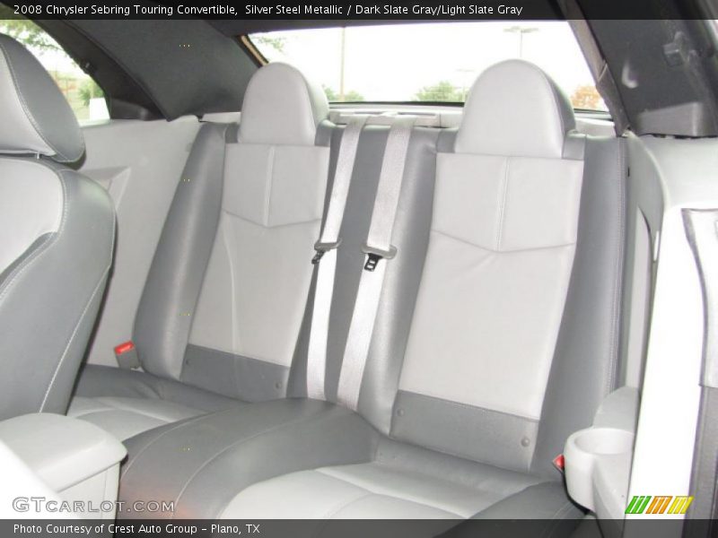 Silver Steel Metallic / Dark Slate Gray/Light Slate Gray 2008 Chrysler Sebring Touring Convertible