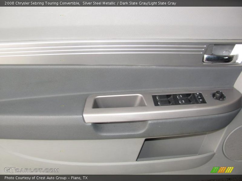 Silver Steel Metallic / Dark Slate Gray/Light Slate Gray 2008 Chrysler Sebring Touring Convertible
