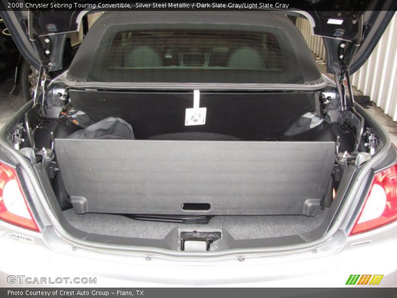 Silver Steel Metallic / Dark Slate Gray/Light Slate Gray 2008 Chrysler Sebring Touring Convertible