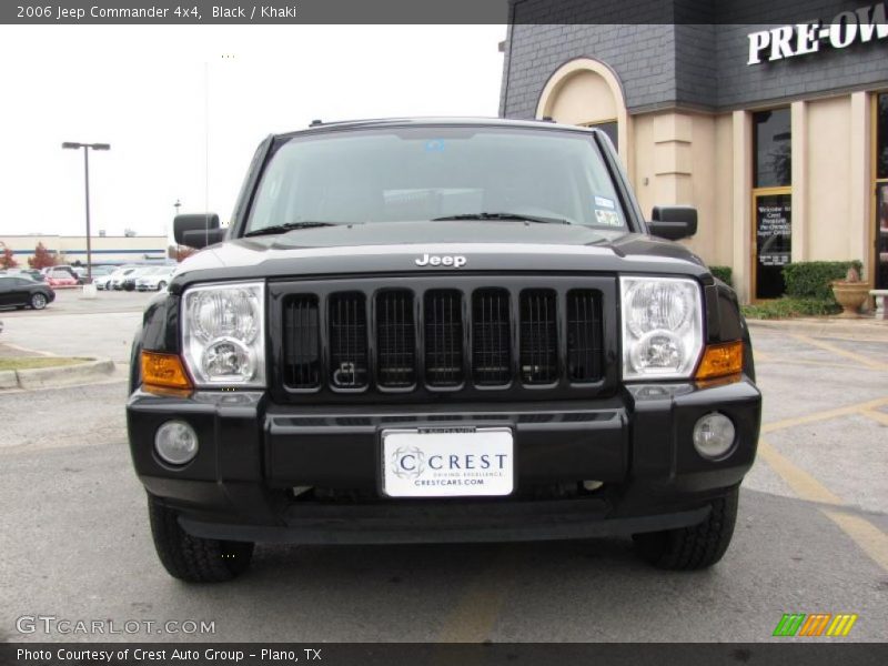 Black / Khaki 2006 Jeep Commander 4x4