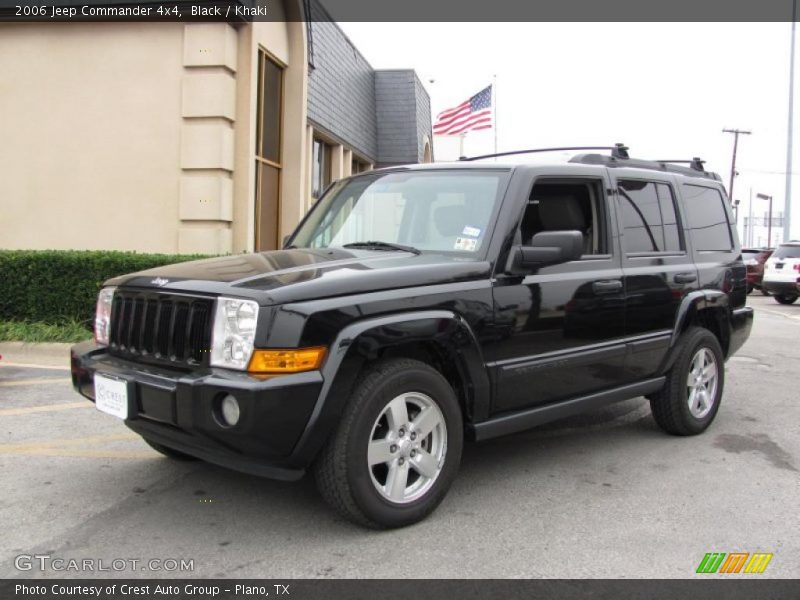 Black / Khaki 2006 Jeep Commander 4x4