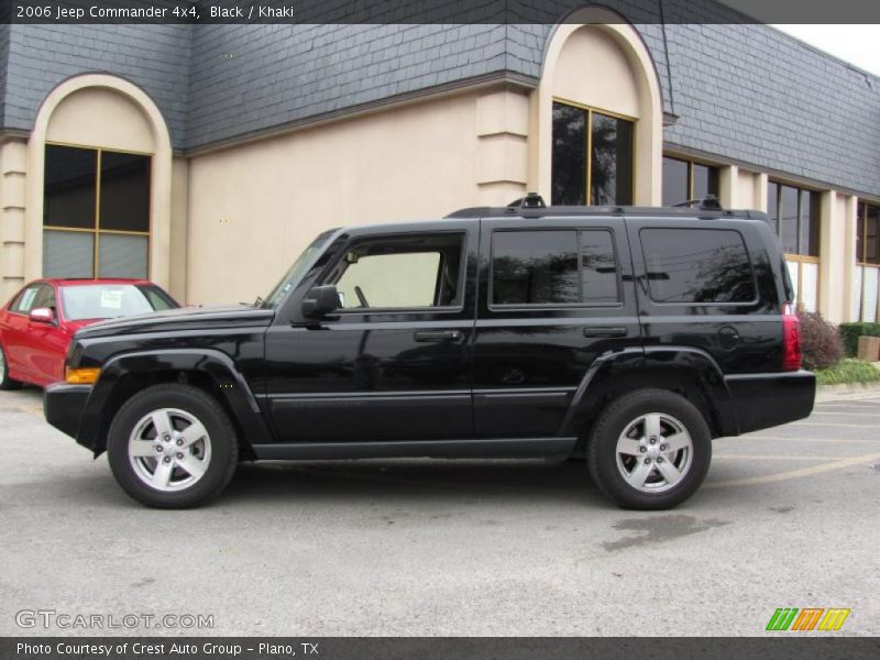 Black / Khaki 2006 Jeep Commander 4x4