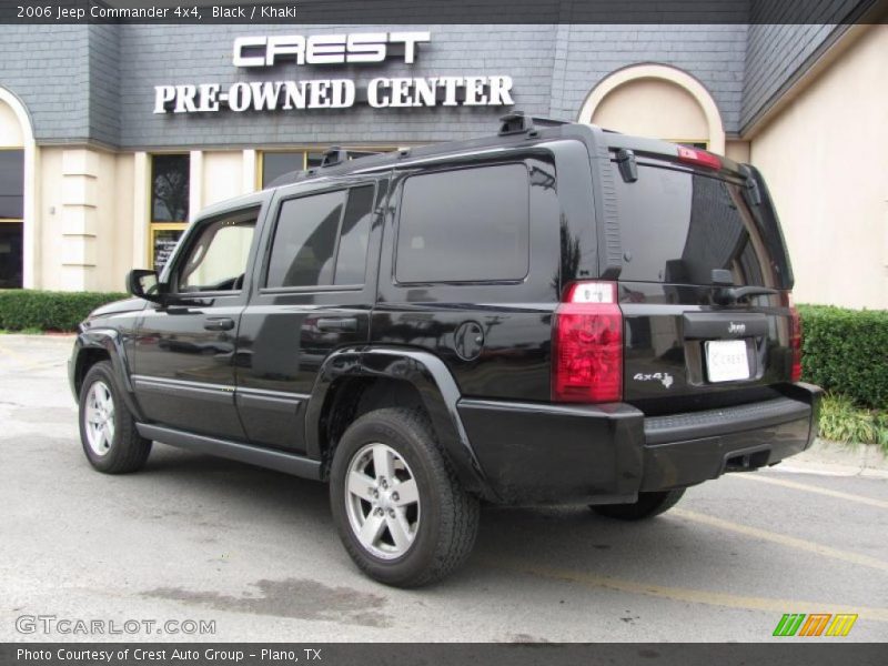 Black / Khaki 2006 Jeep Commander 4x4