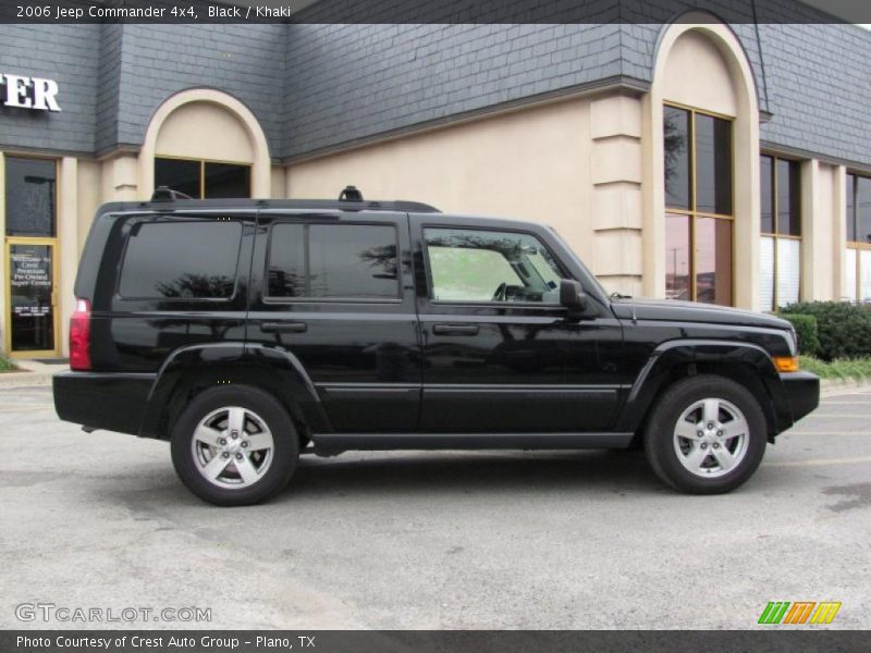 Black / Khaki 2006 Jeep Commander 4x4