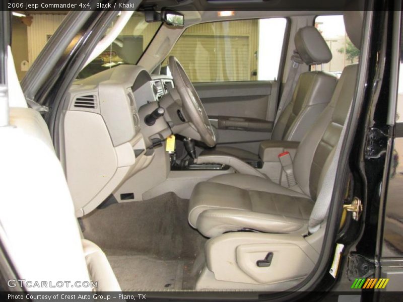 Black / Khaki 2006 Jeep Commander 4x4