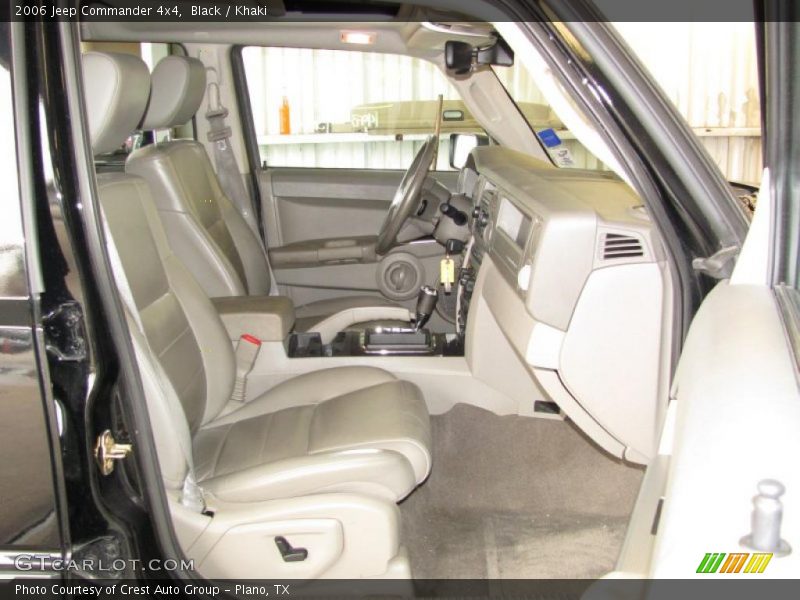 Black / Khaki 2006 Jeep Commander 4x4