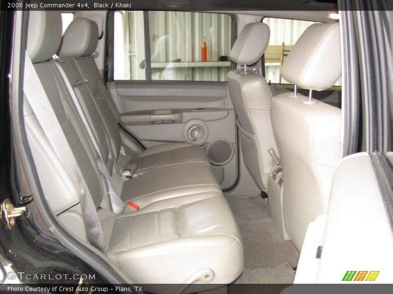 Black / Khaki 2006 Jeep Commander 4x4