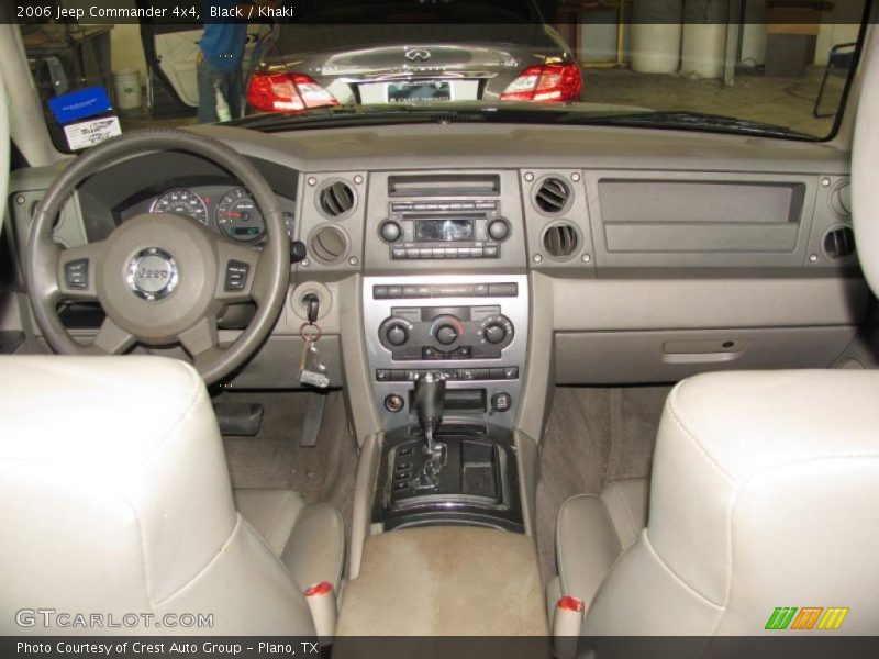 Black / Khaki 2006 Jeep Commander 4x4