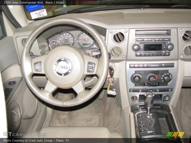 Black / Khaki 2006 Jeep Commander 4x4