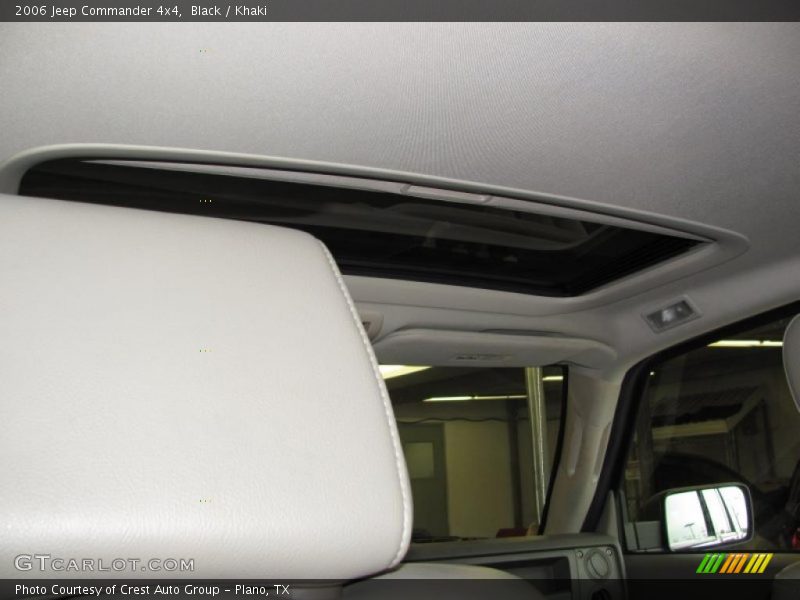 Black / Khaki 2006 Jeep Commander 4x4