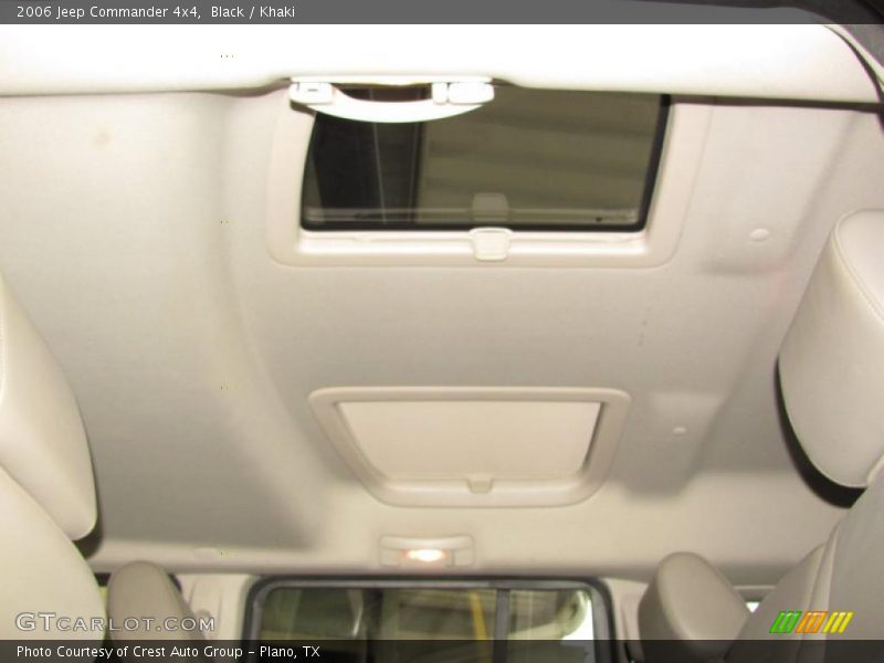 Black / Khaki 2006 Jeep Commander 4x4