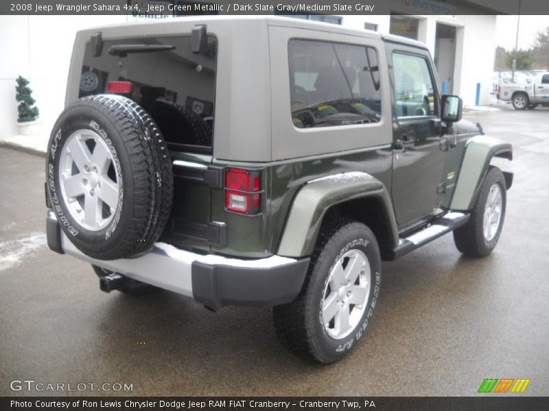Jeep Green Metallic / Dark Slate Gray/Medium Slate Gray 2008 Jeep Wrangler Sahara 4x4