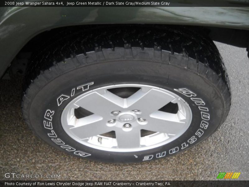 Jeep Green Metallic / Dark Slate Gray/Medium Slate Gray 2008 Jeep Wrangler Sahara 4x4