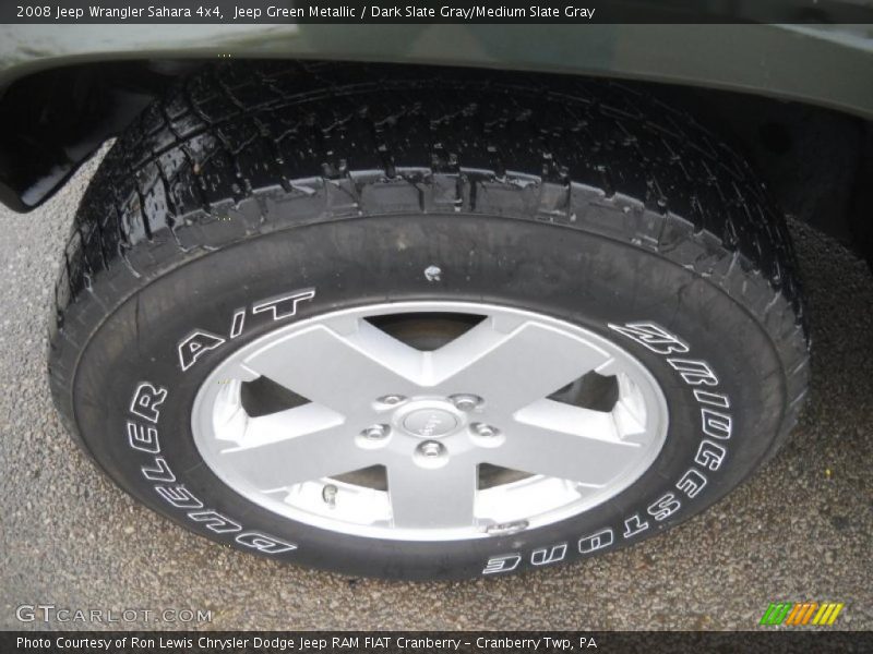Jeep Green Metallic / Dark Slate Gray/Medium Slate Gray 2008 Jeep Wrangler Sahara 4x4
