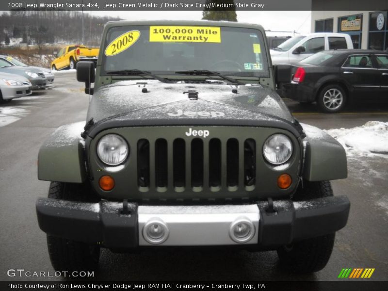 Jeep Green Metallic / Dark Slate Gray/Medium Slate Gray 2008 Jeep Wrangler Sahara 4x4