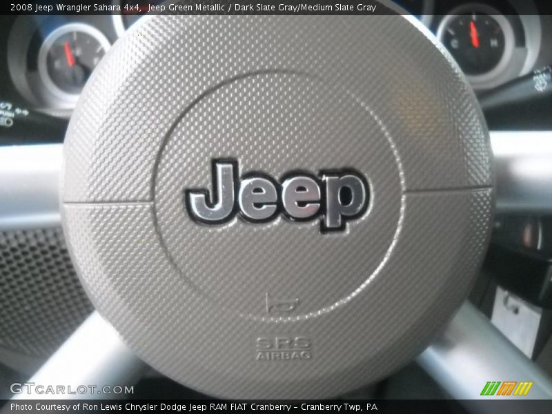 Jeep Green Metallic / Dark Slate Gray/Medium Slate Gray 2008 Jeep Wrangler Sahara 4x4