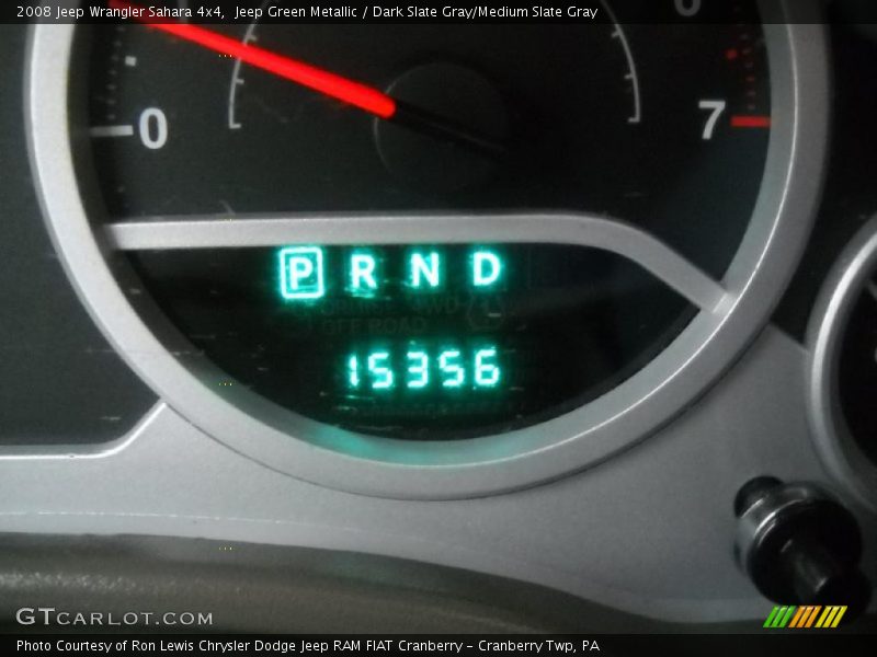 Jeep Green Metallic / Dark Slate Gray/Medium Slate Gray 2008 Jeep Wrangler Sahara 4x4