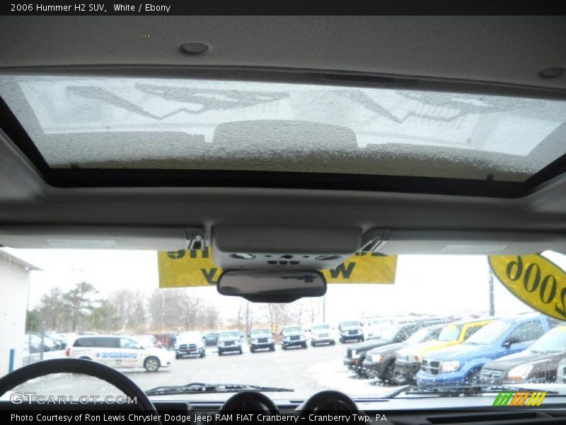 White / Ebony 2006 Hummer H2 SUV