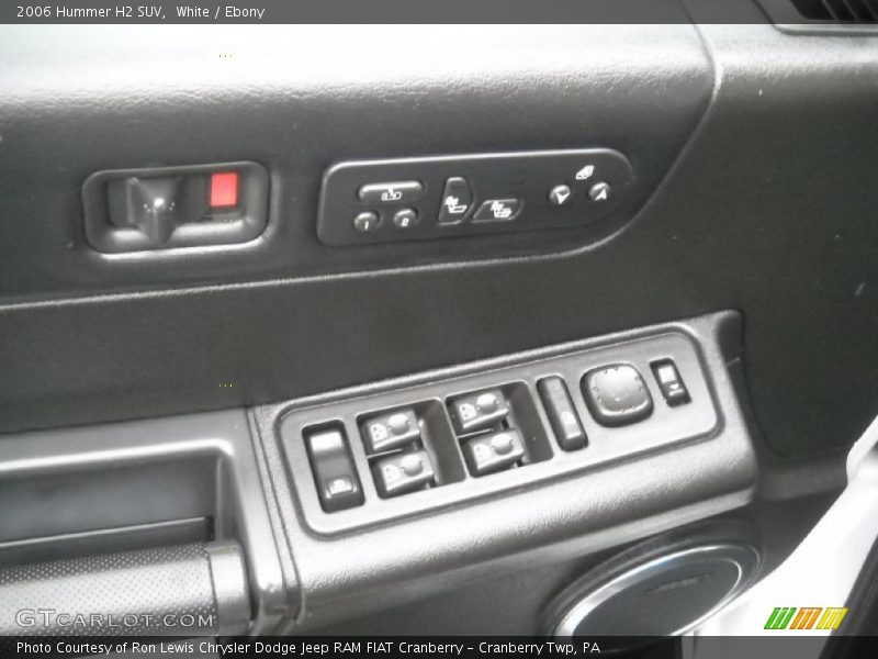White / Ebony 2006 Hummer H2 SUV